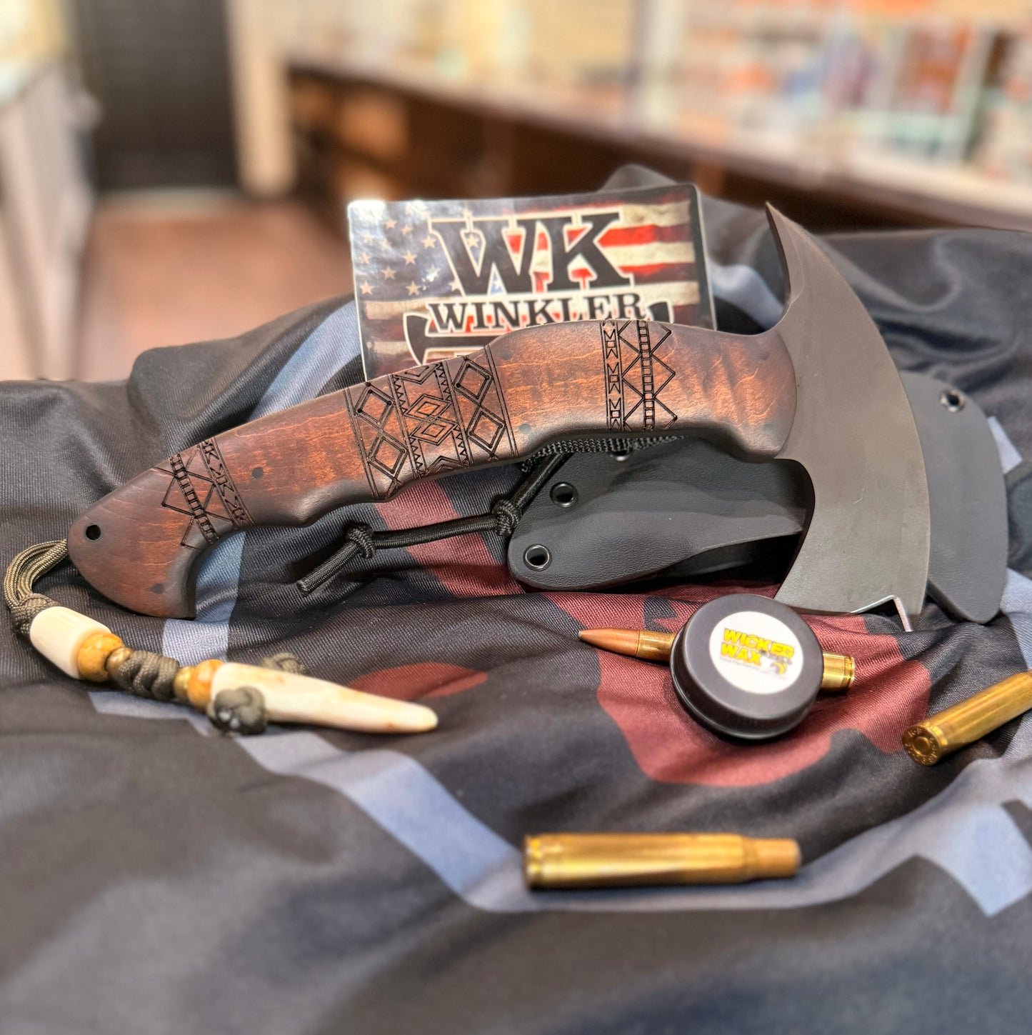 WK RnD Compact Front Spike Axe